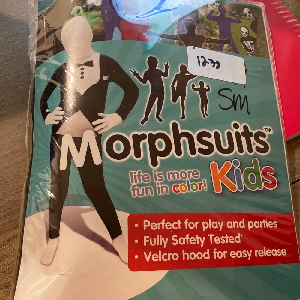 Morphsuit tuxedo tux Halloween